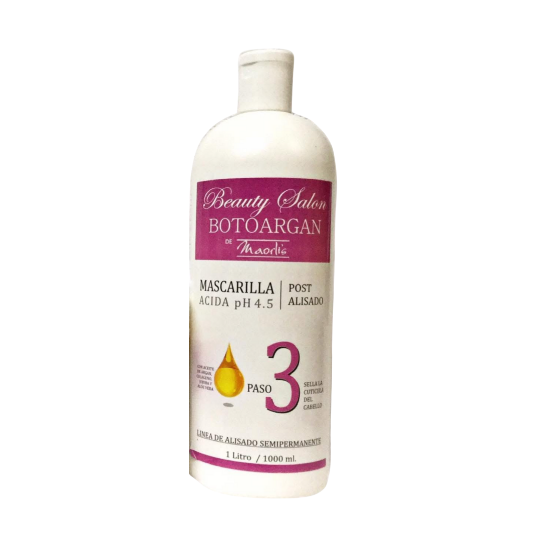 Botoargan Mascarilla Post Alisado Litro. - Maorlis