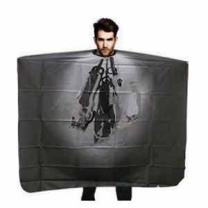 Capa De Barberia Estampado De Maquinas 140 X 160 Cms - Beauty Style