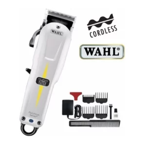 Clipper Wahl Super Taper Blanca Inalambrica - Wahl
