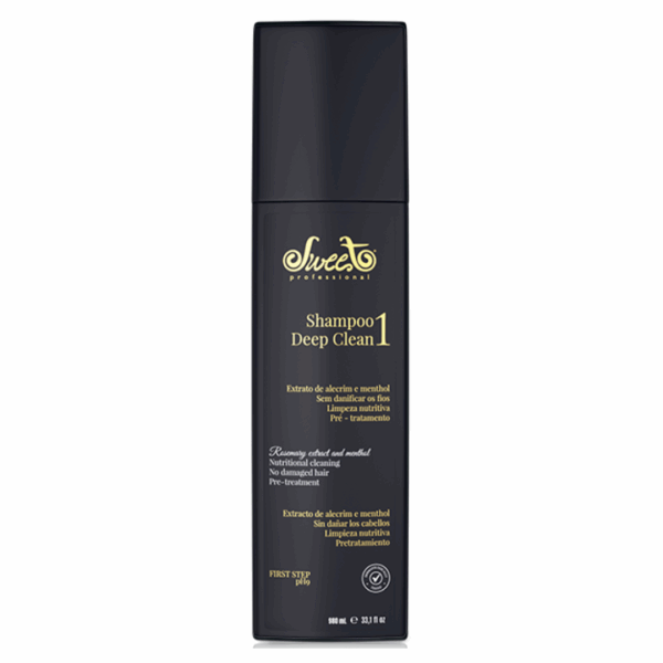 Deep Clean Shampoo Step 1 980 Ml - Sweet Professional