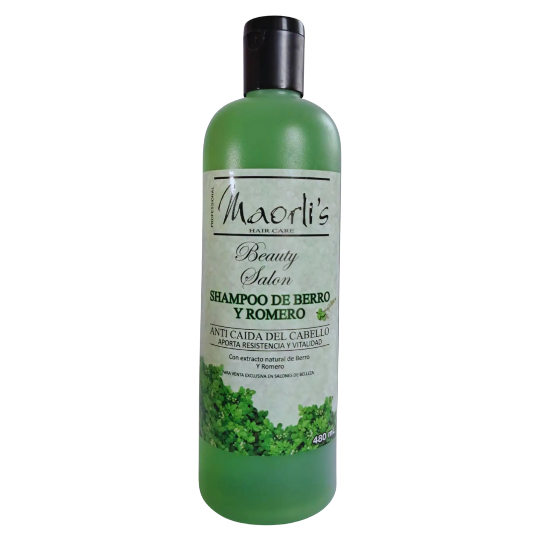 Shampoo Beauty Salon De Berro Y Romero De 16 Onz. - Maorlis