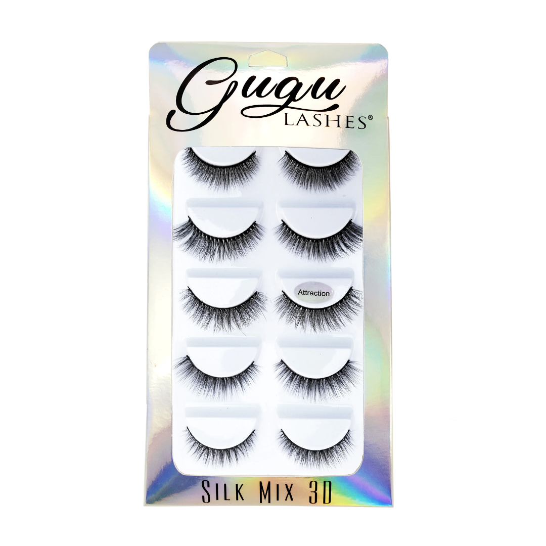 Silk Mix 3D Attraction Gugu Lashes - Gugu Lashes