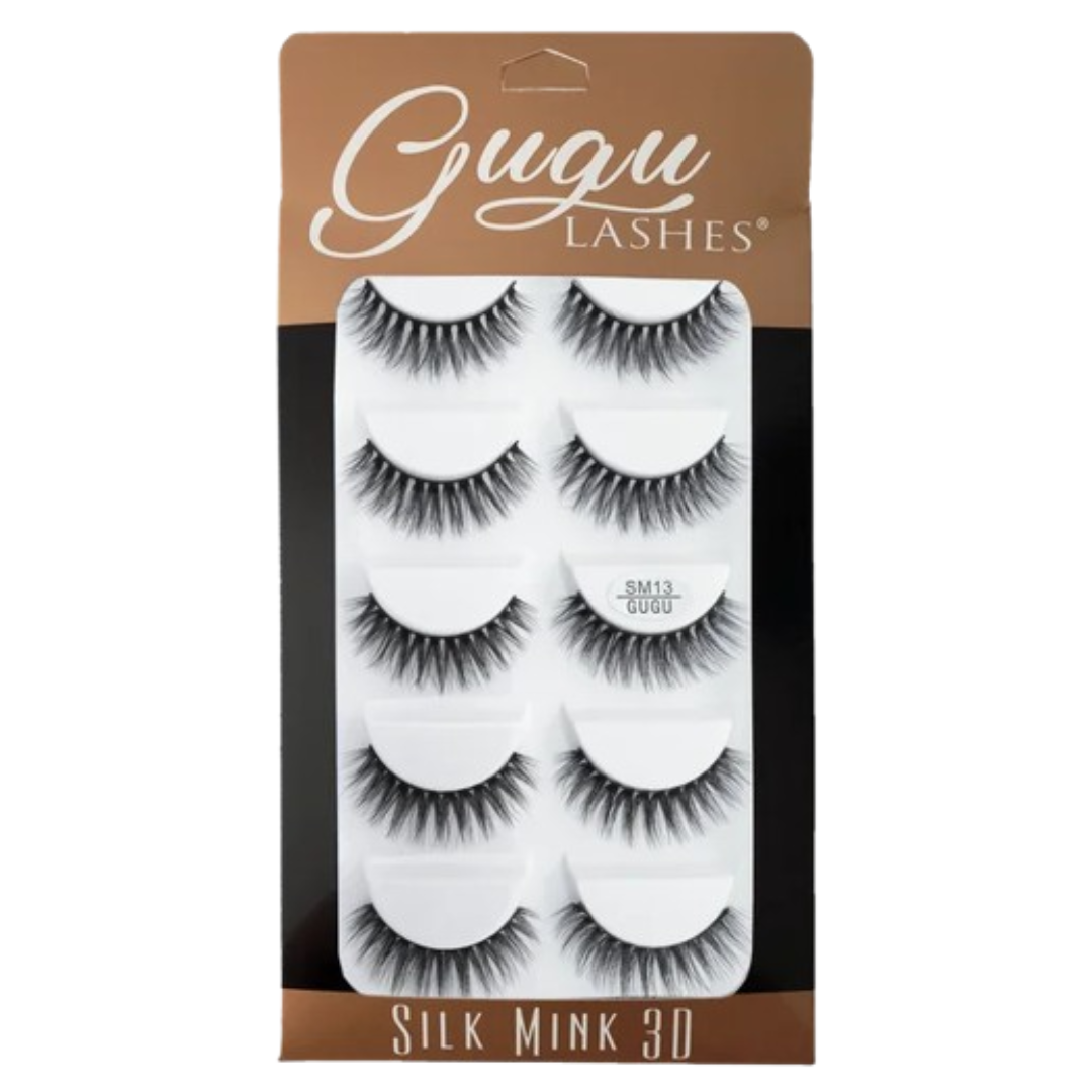 Silk mink 3D SM 13 Gugu Lashes - Gugu Lashes