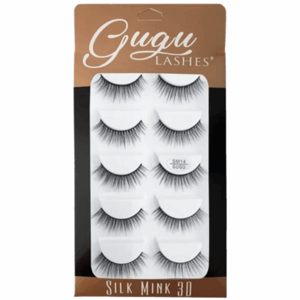 Silk mink 3D SM 14 Gugu Lashes - Gugu Lashes