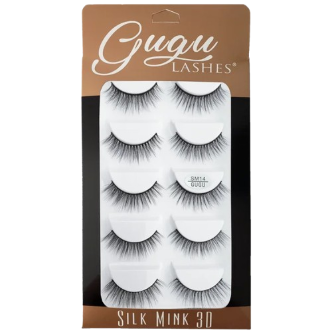Silk mink 3D SM 14 Gugu Lashes - Gugu Lashes