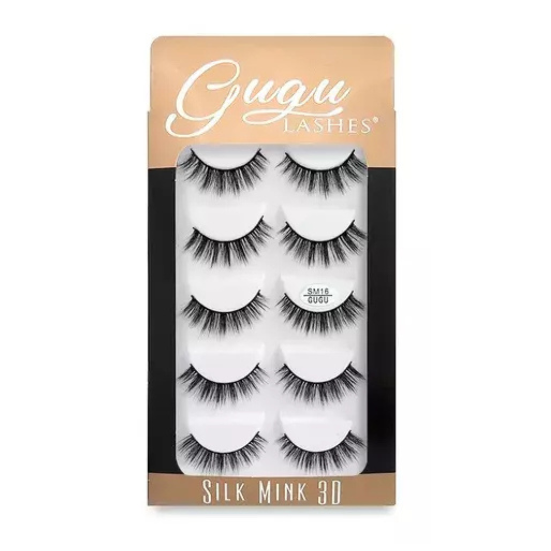 Silk mink 3D SM 16 Gugu Lashes - Gugu Lashes