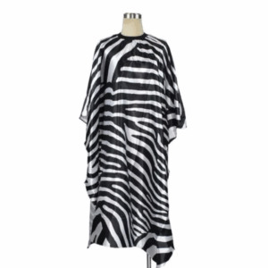 Capa Para Corte Estampado Cebra Gris - Beauty Style