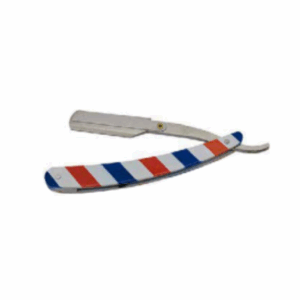Navaja De Barberia Magic De Acero Azul - Beauty Style