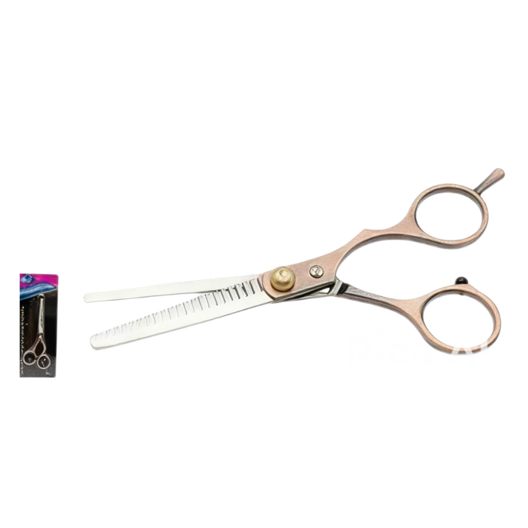 Tijera De Grafilar 5.5" Color Cobre - Beauty Style