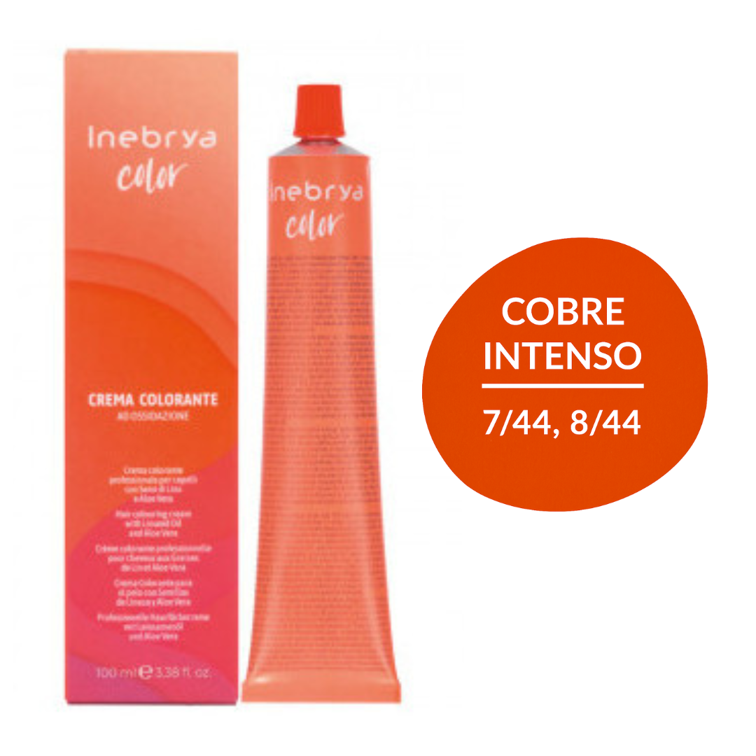 Inebrya 7 44 Rubio Cobre Vivo 100 Ml - Inebrya