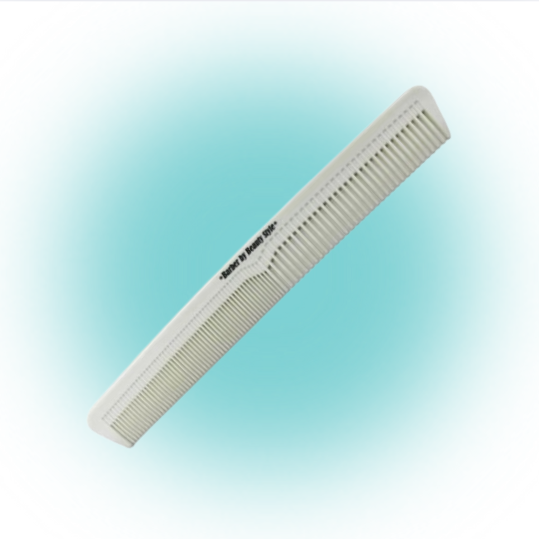 Peine Barber Carbon Pro Blanco - Beauty Style